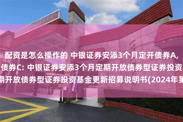 配资是怎么操作的 中银证券安添3个月定开债券A,中银证券安添3个月定开债券C: 中银证券安添3个月定期开放债券型证券投资基金更新招募说明书(2024年第4号)